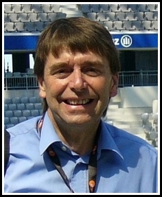 Gerhard Stoll in der Allianz Arena, Bild: IRT